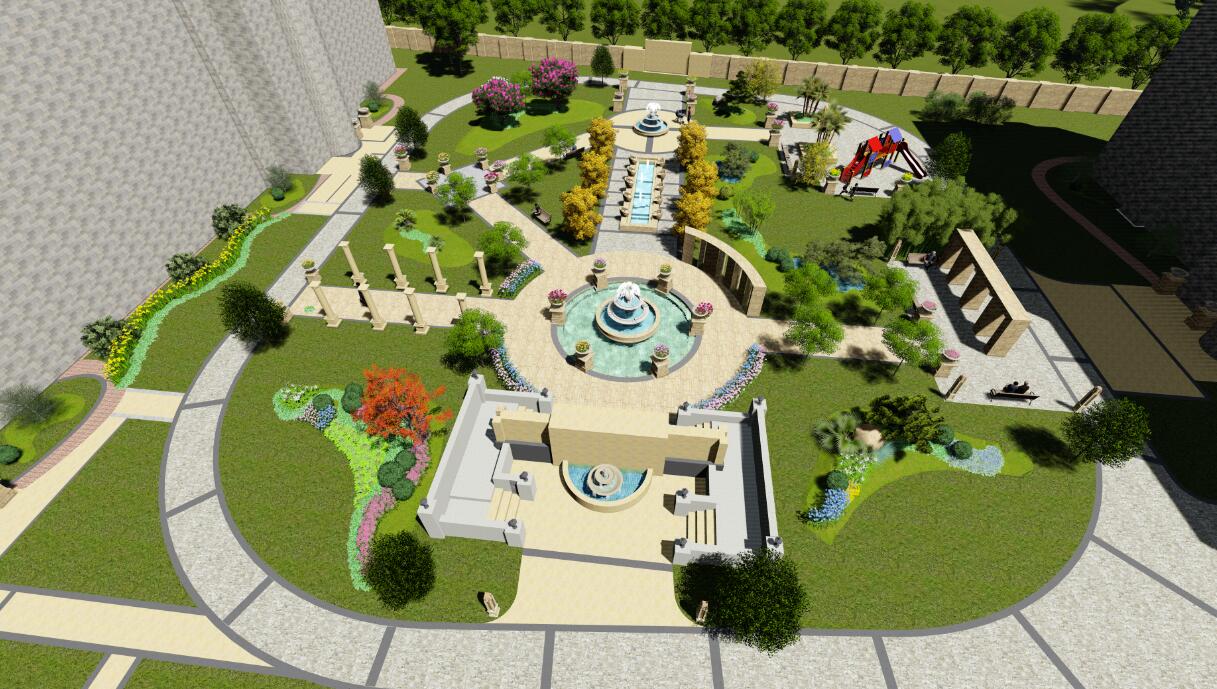 小區園林景觀設計的原則是什小區景觀工程么